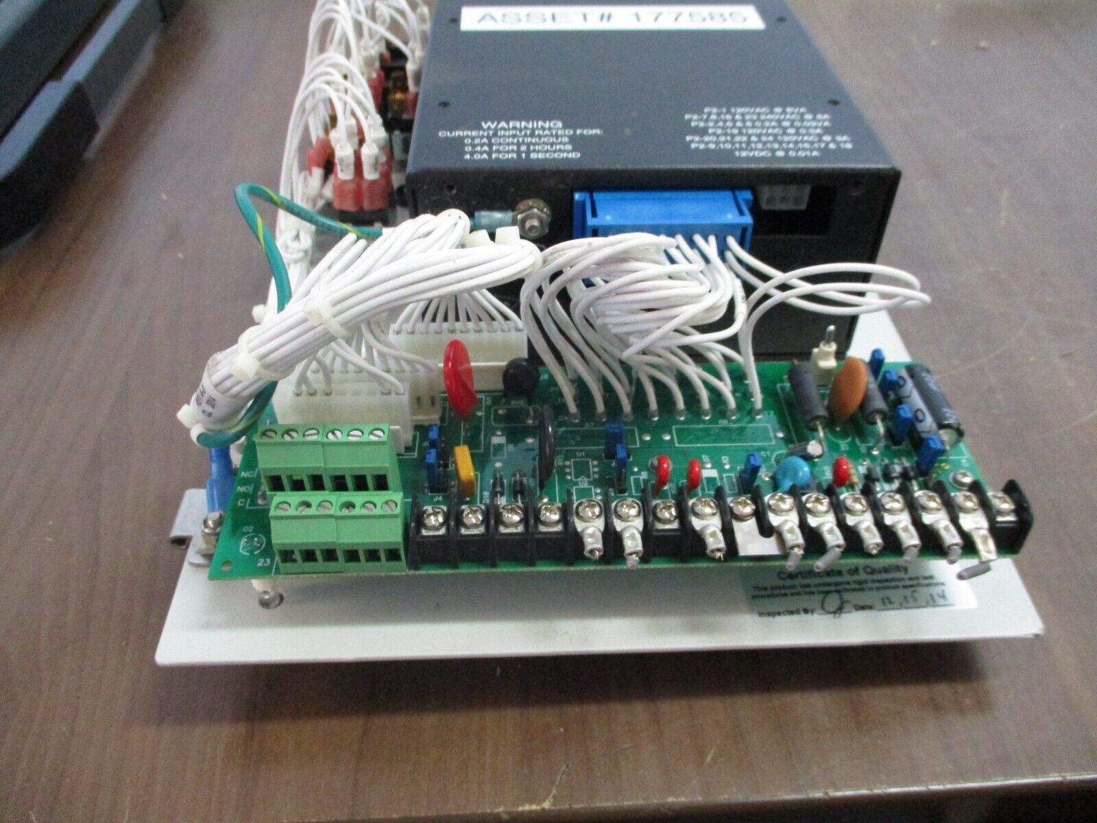 GE GE-2011 Voltage Regulator Control GE-2011C-6SL S/W: D-0146V08.12.01 Used