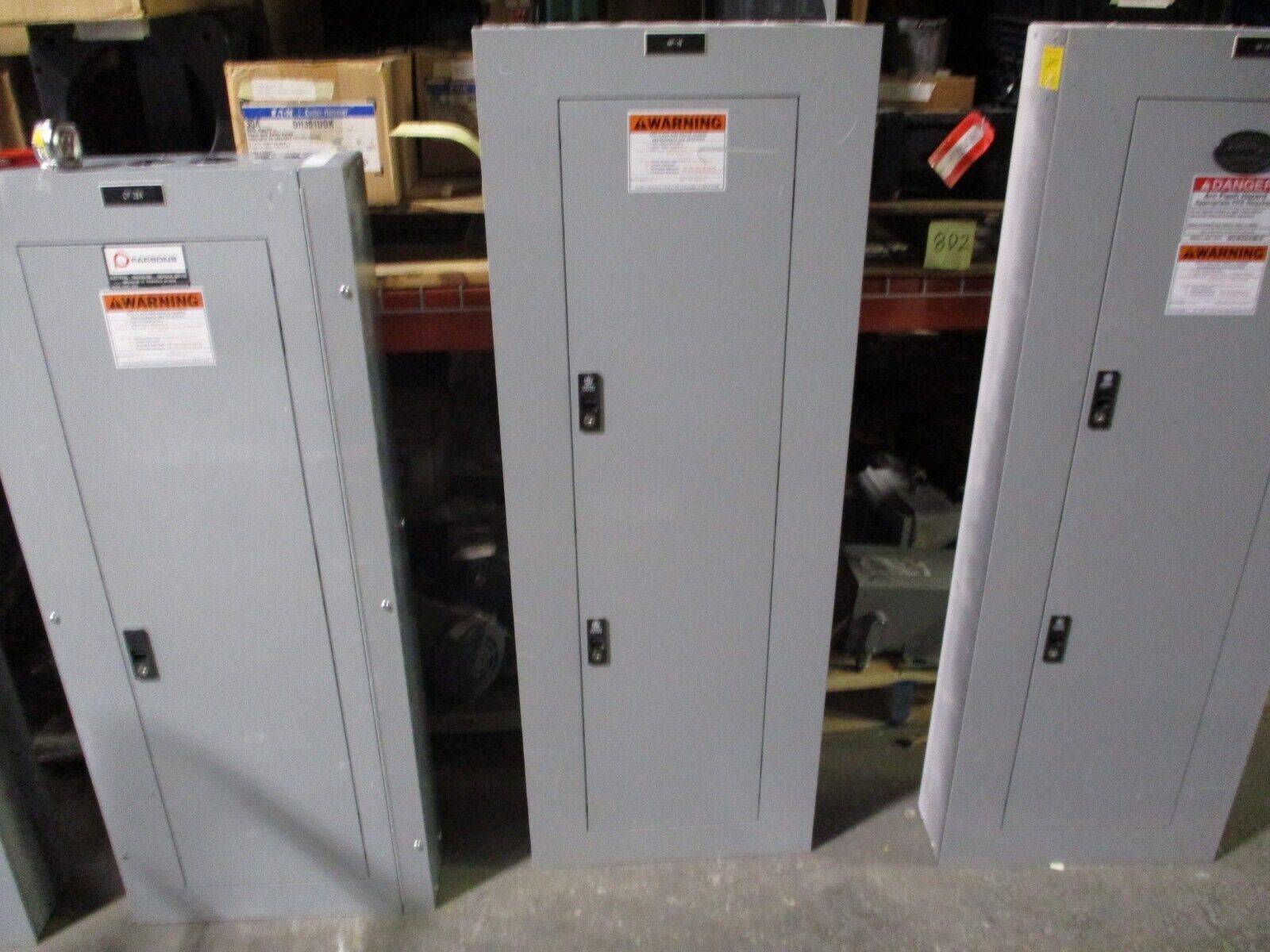 GE Main Breaker Circuit Breaker Panel AQF3422ATX 225A Max, 200A Main 208/120V