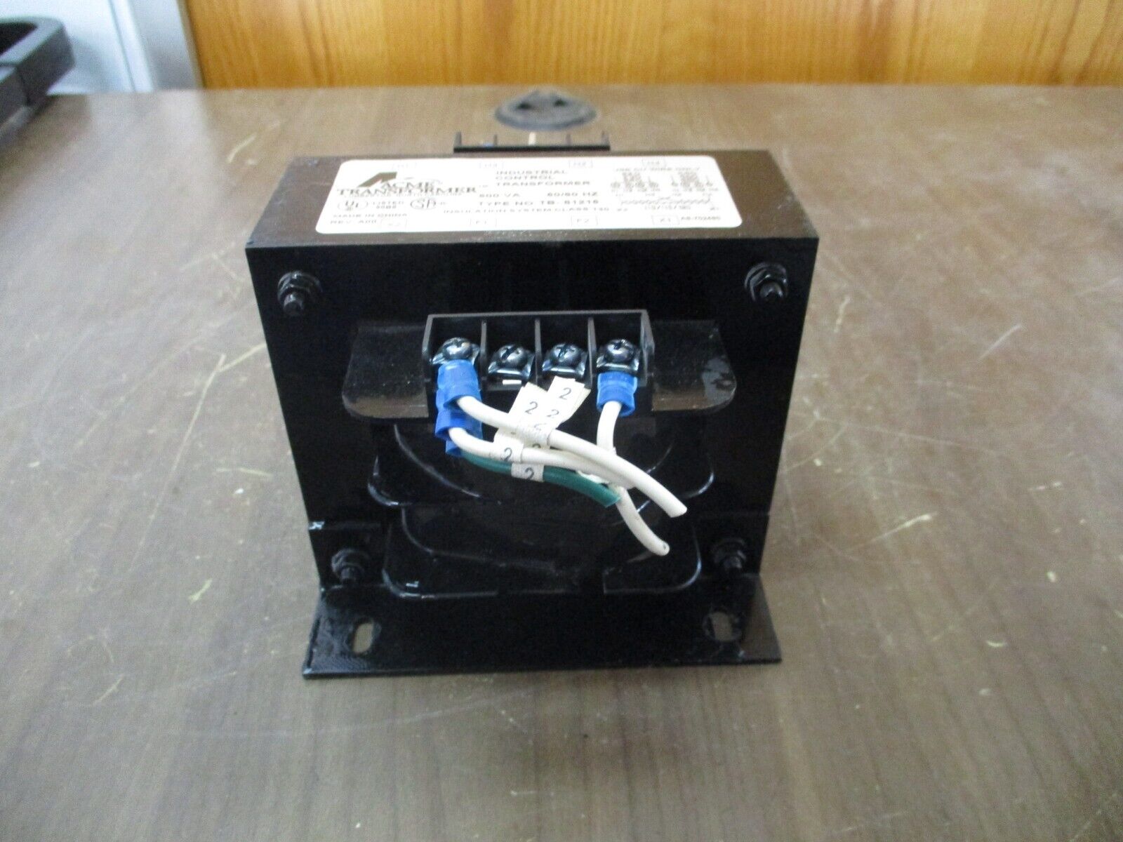 Acme Transformer Control Transformer TB-81215 500VA Pri: 240/480V Sec: 120V Used