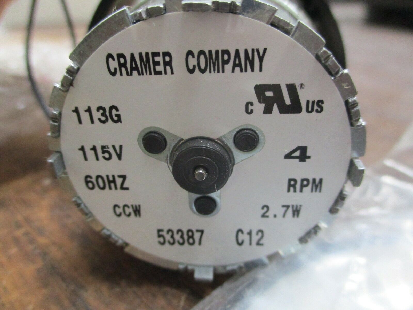 Cramer Elapsed Time Indicator 636E 115V 60Hz New Surplus