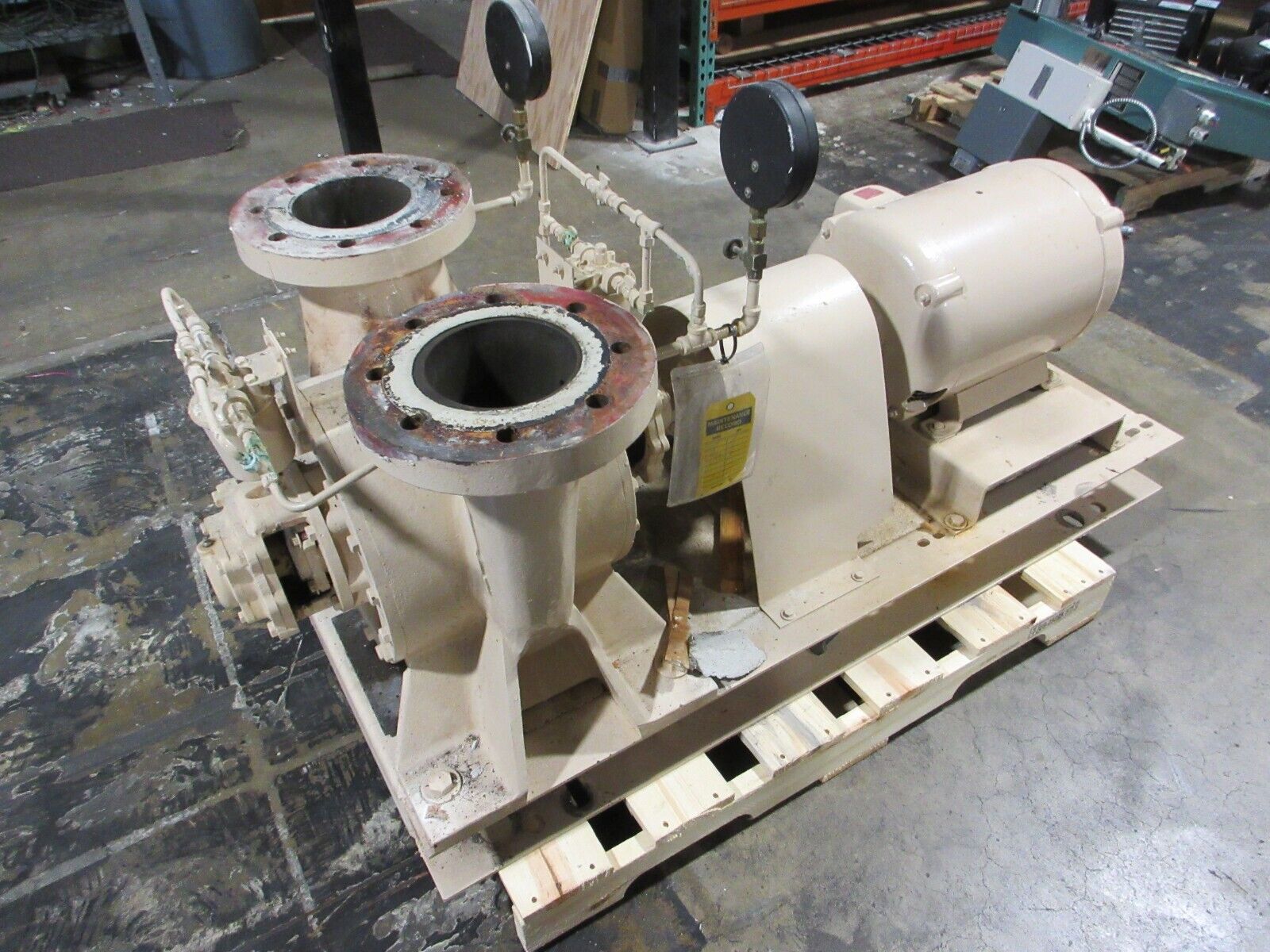 Bell & Gossett 6X6X12 Pump VSC-S 10-3/4 BFW RHR Q62901 30HP 540GPM 1750RPM Used