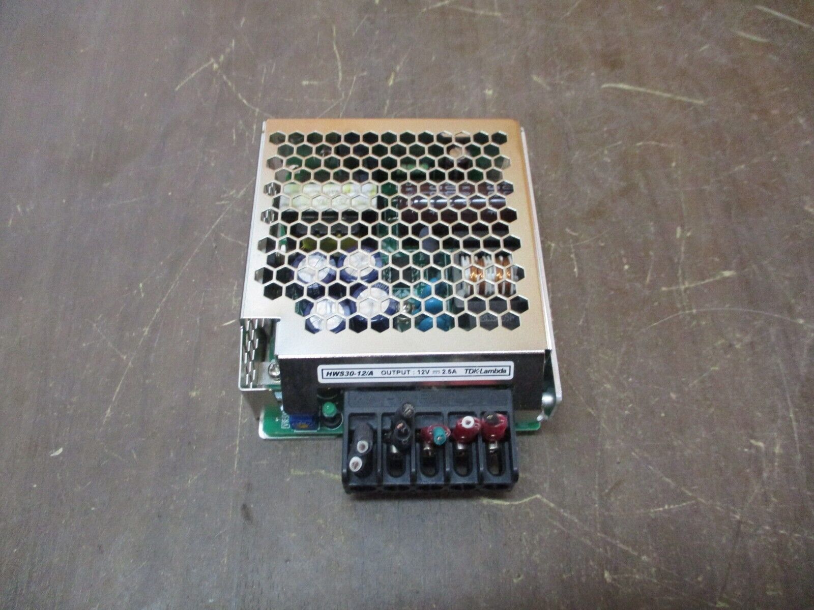 TDK-Lambda Power Supply HWS30-12/A Input: 100-240VAC 0.9A 50/60Hz Used