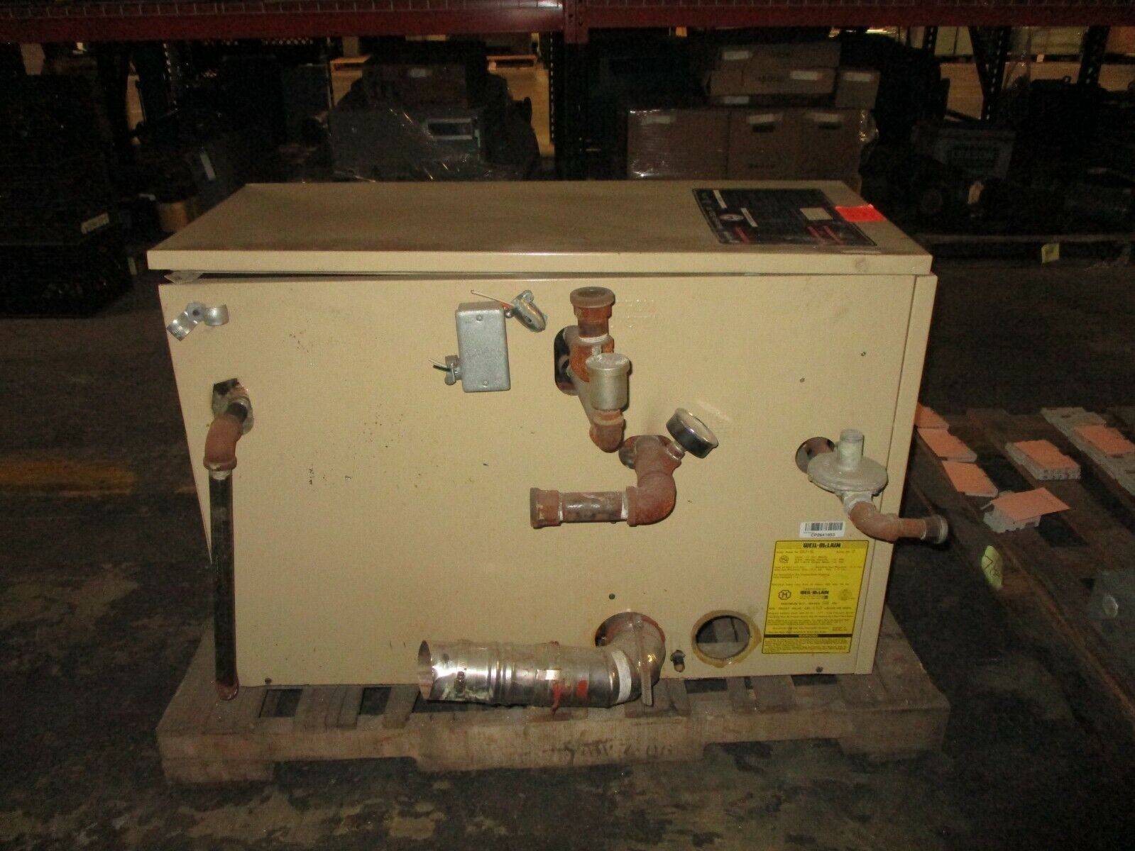 Weil-Mclain Natural Gas Boiler GV-6 Series 2 Input: 175,000 BTU 50PSI 120V 12A