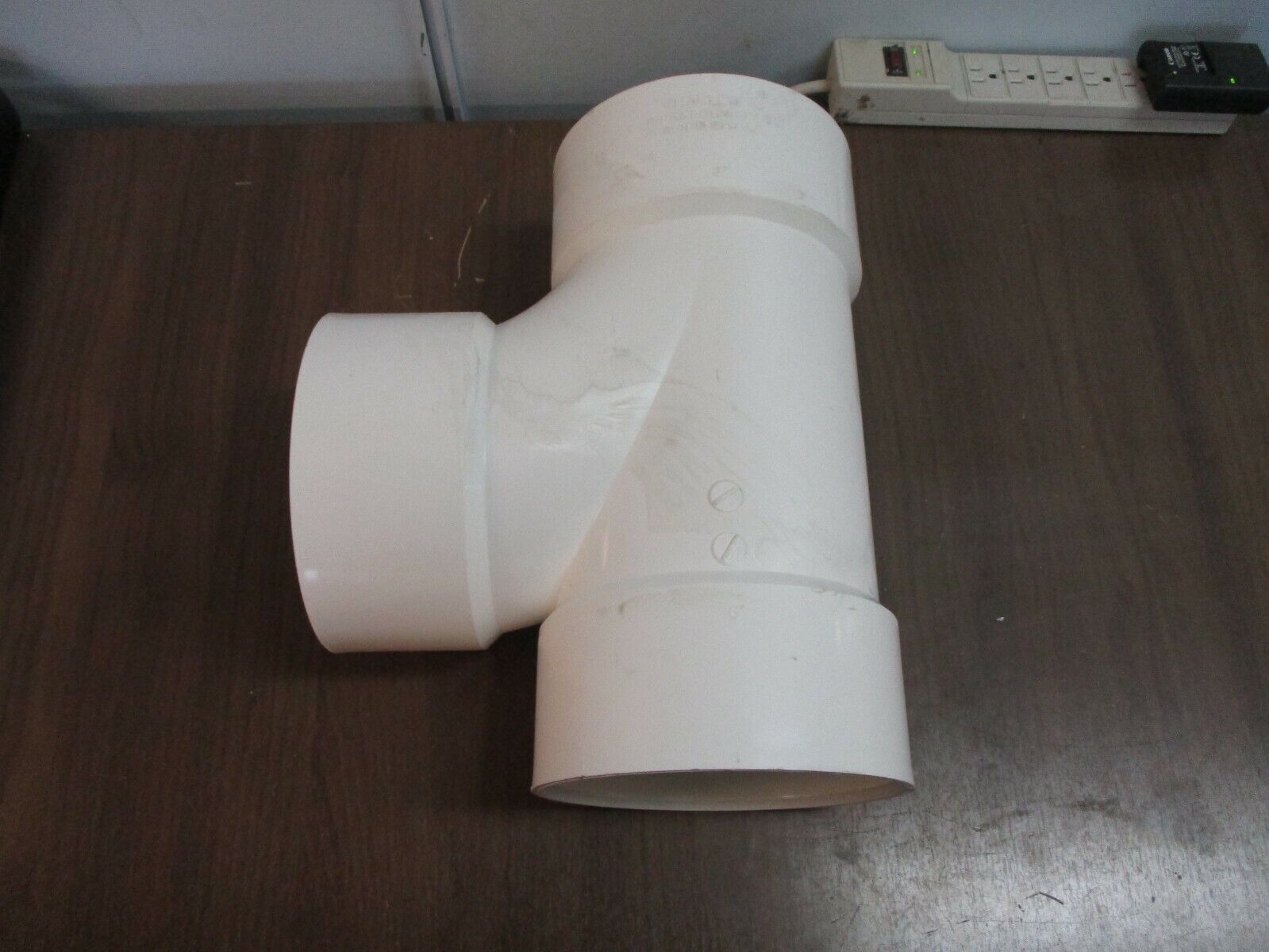 Charlotte Pipe & Foundry Sanitary Tee PVC 400 Size: 6" New Surplus