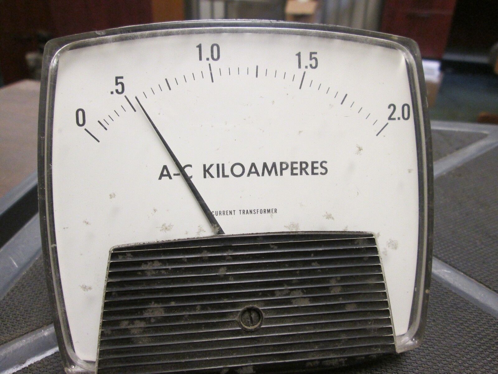 GE AC Kiloamperes Meter 50-250440LSVE1 0-2.0 Range