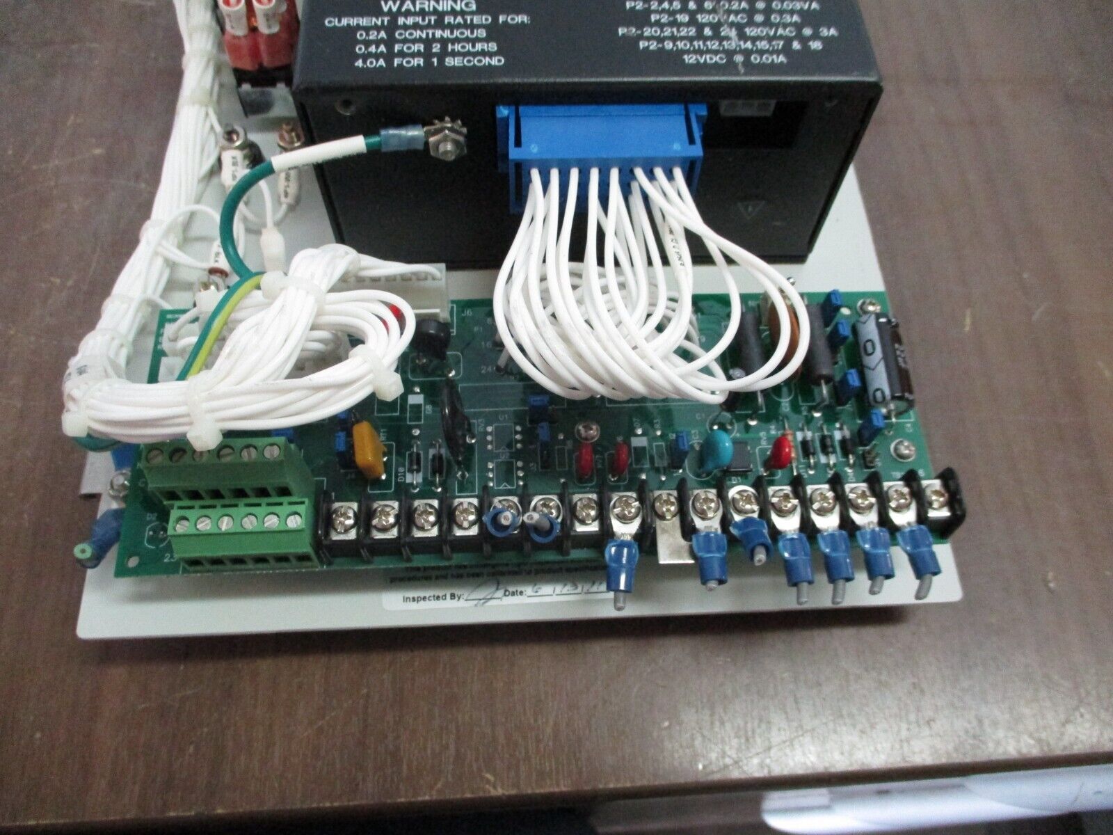 GE GE-2011 Voltage Regulator Control GE-2011C-6SL S/W: D-0146V08.10.07 Used