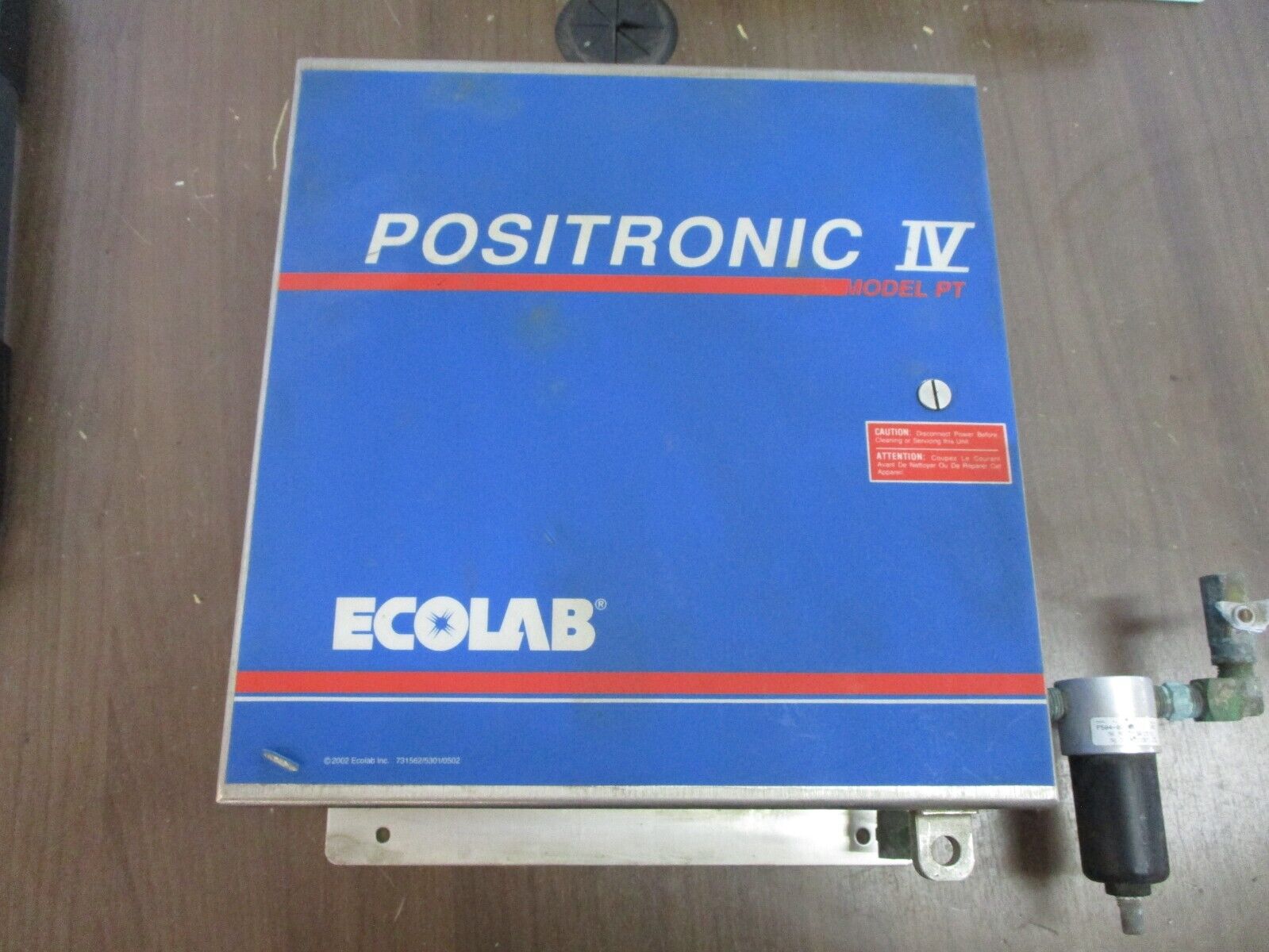 Ecolab Positronic IV Chemical Control Regulator PT 120V 60Hz 0.05A 6.5W Used
