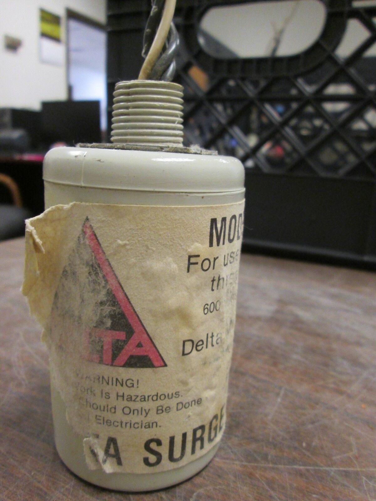 Delta Surge Capacitor CA 603R For use on NEMA 600V 3Ph systems Used
