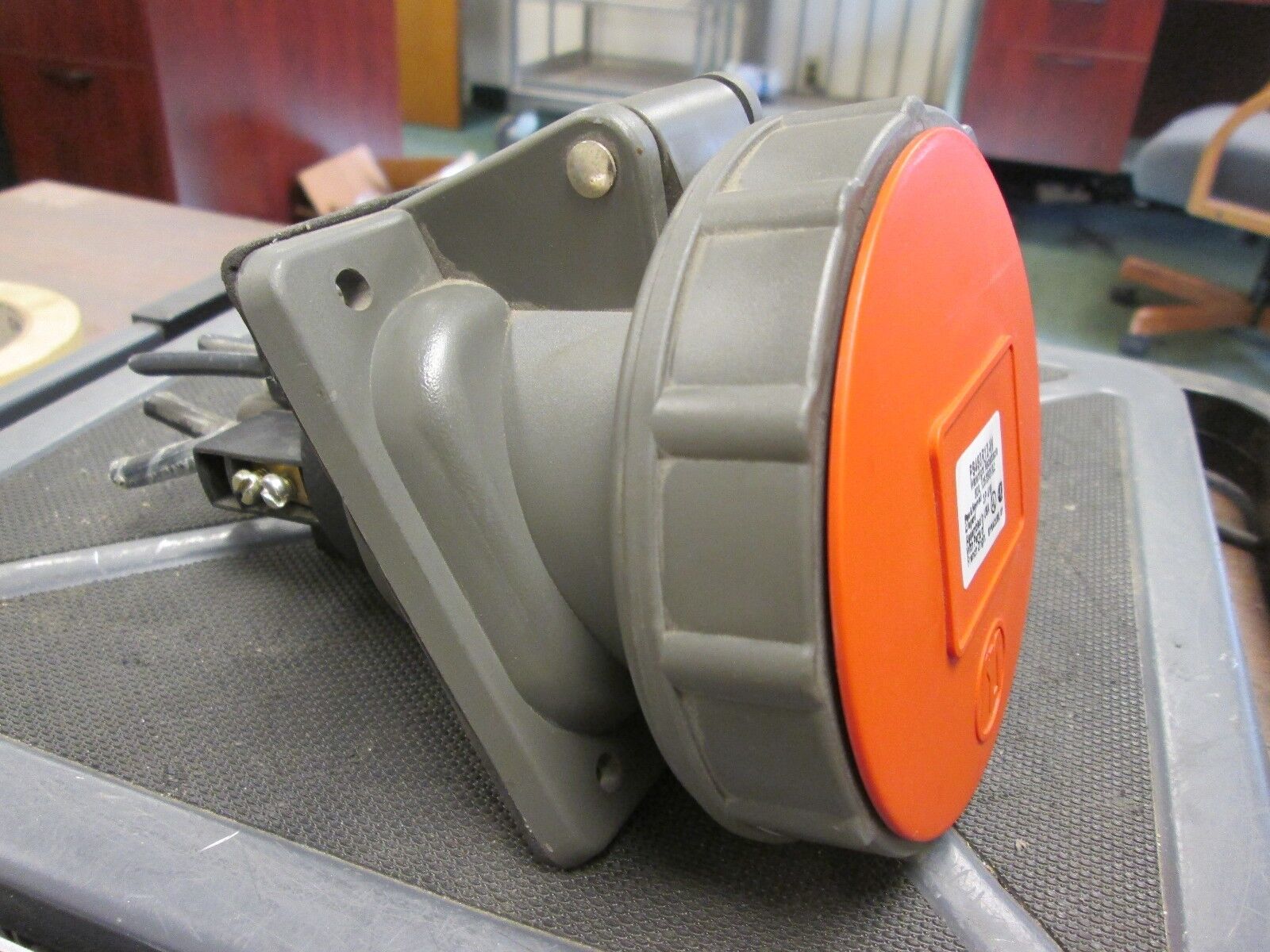 Pass & Seymour Receptacle PS460R12-W 60A 125/250VAC 3P 4W Watertight