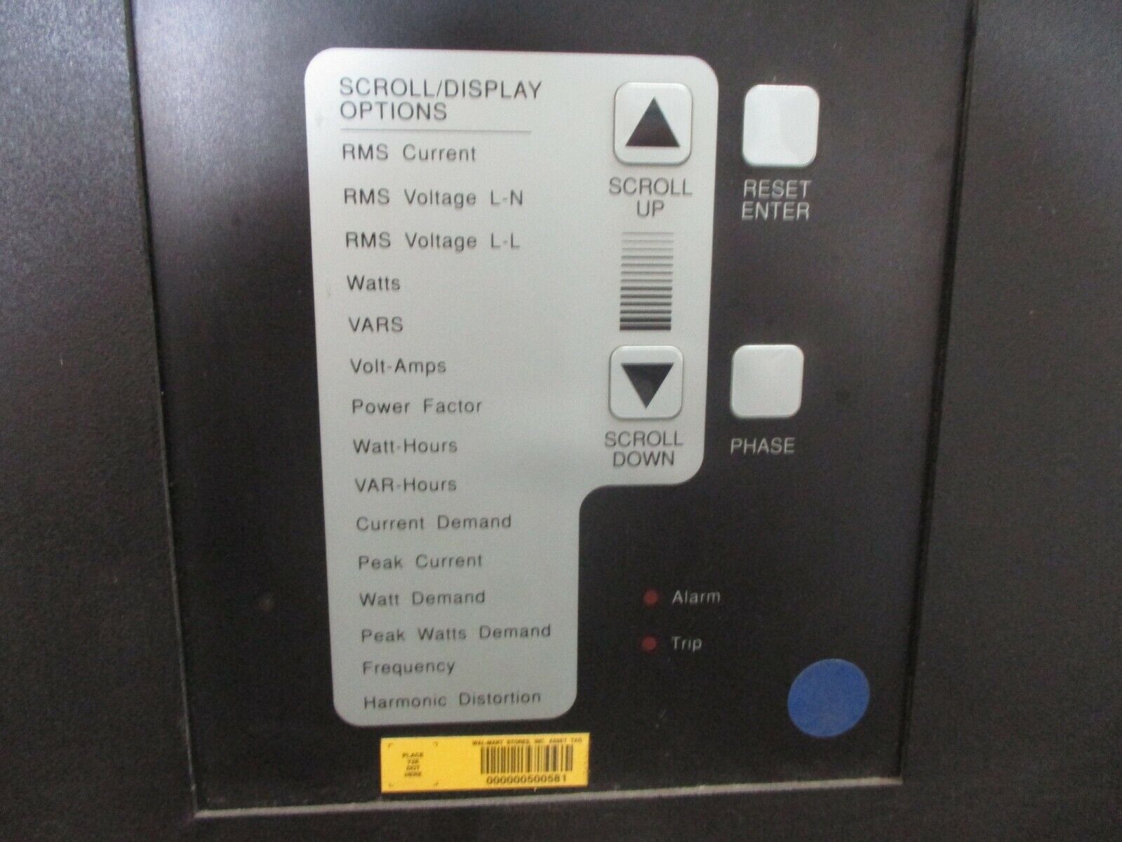 GE Power Leader Meter TMIG01 *Bent Corner* Used