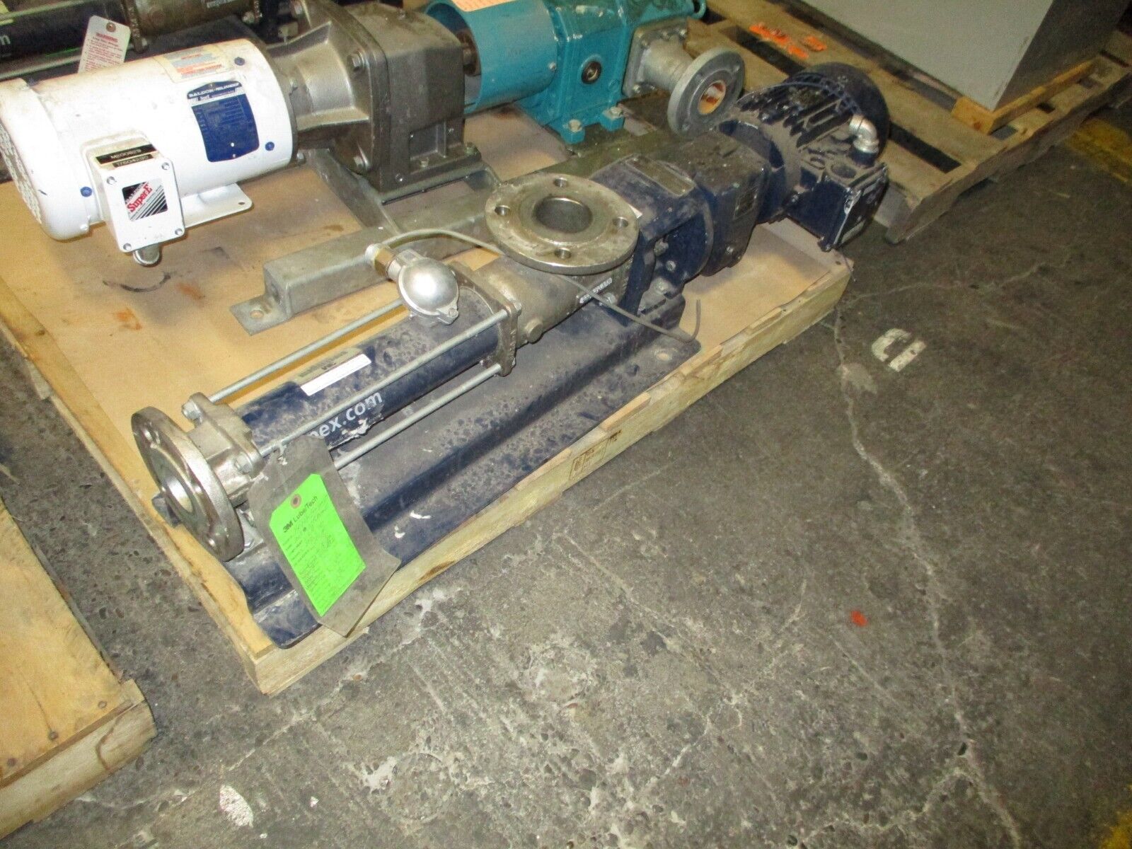 Seepex Progressive Cavity Pump BN 5-6L 3HP 576RPM 230/460V Used