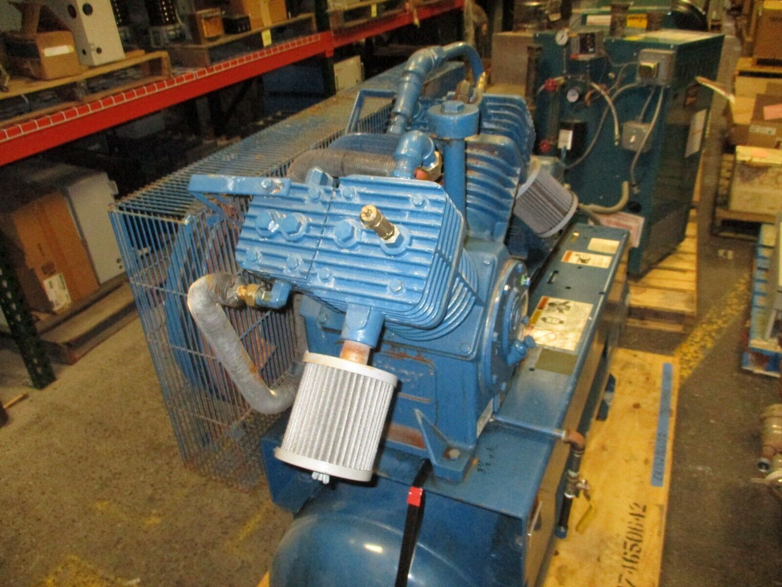 Quincy Compressor QC07508S00005 7.5HP 80-Gallons 208-230/460V 3Ph Used