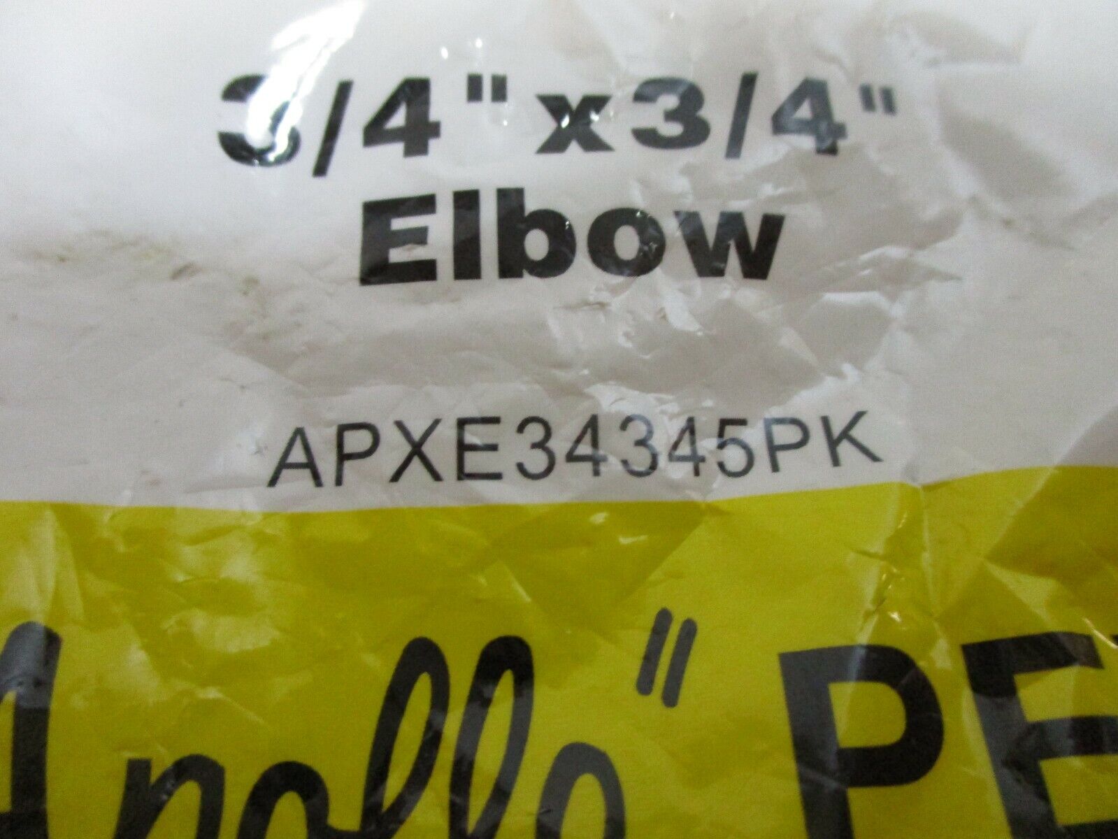 PEX Apollo Elbow APXE34345PK 3/4" x 3/4" *Lot of 2 Packs of 5* New Surplus