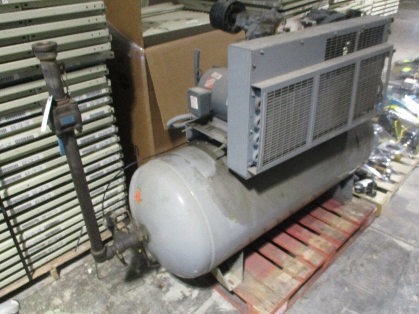 Ingersoll Rand Air Compressor 2545e10230/3/60 10HP 230V 28A 3Ph 35CFM Used
