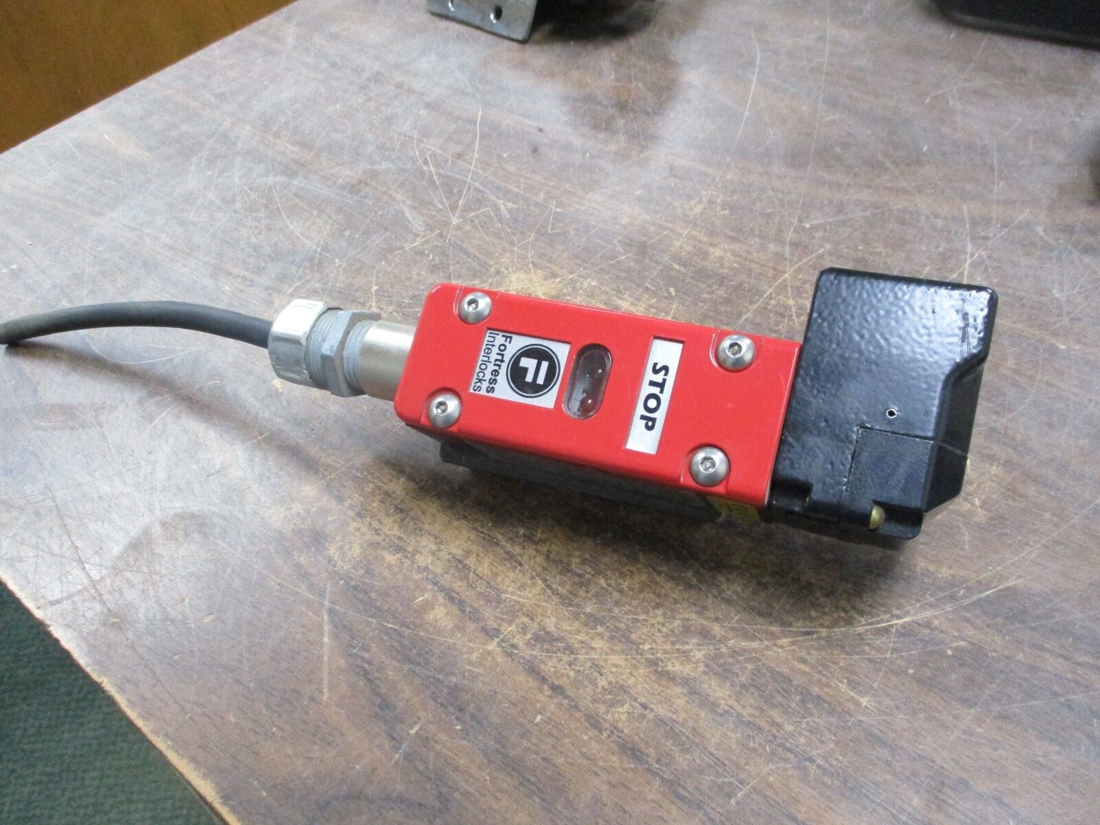 Fortress Interlock Stop Safety Switch Type 6 Enclosure 48/230V Used