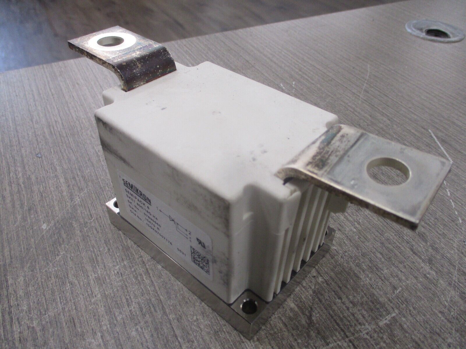 Semikron Semipack 6 Thyristor Module SKET 800/18G H4 *Chipped* Used