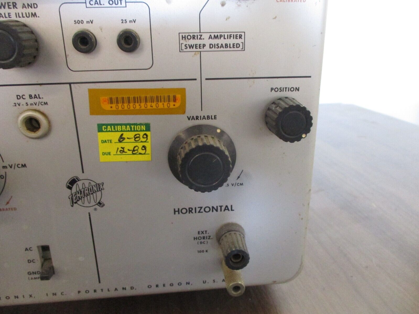 Tektonix Oscilloscope Type 504 Used
