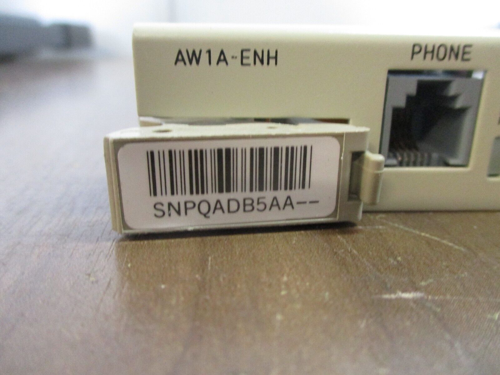 Fujitsu Enhanced Alarm & Orderwire Unit SNPQADB5AA FC9612AWE1 / AW1A-ENH Used