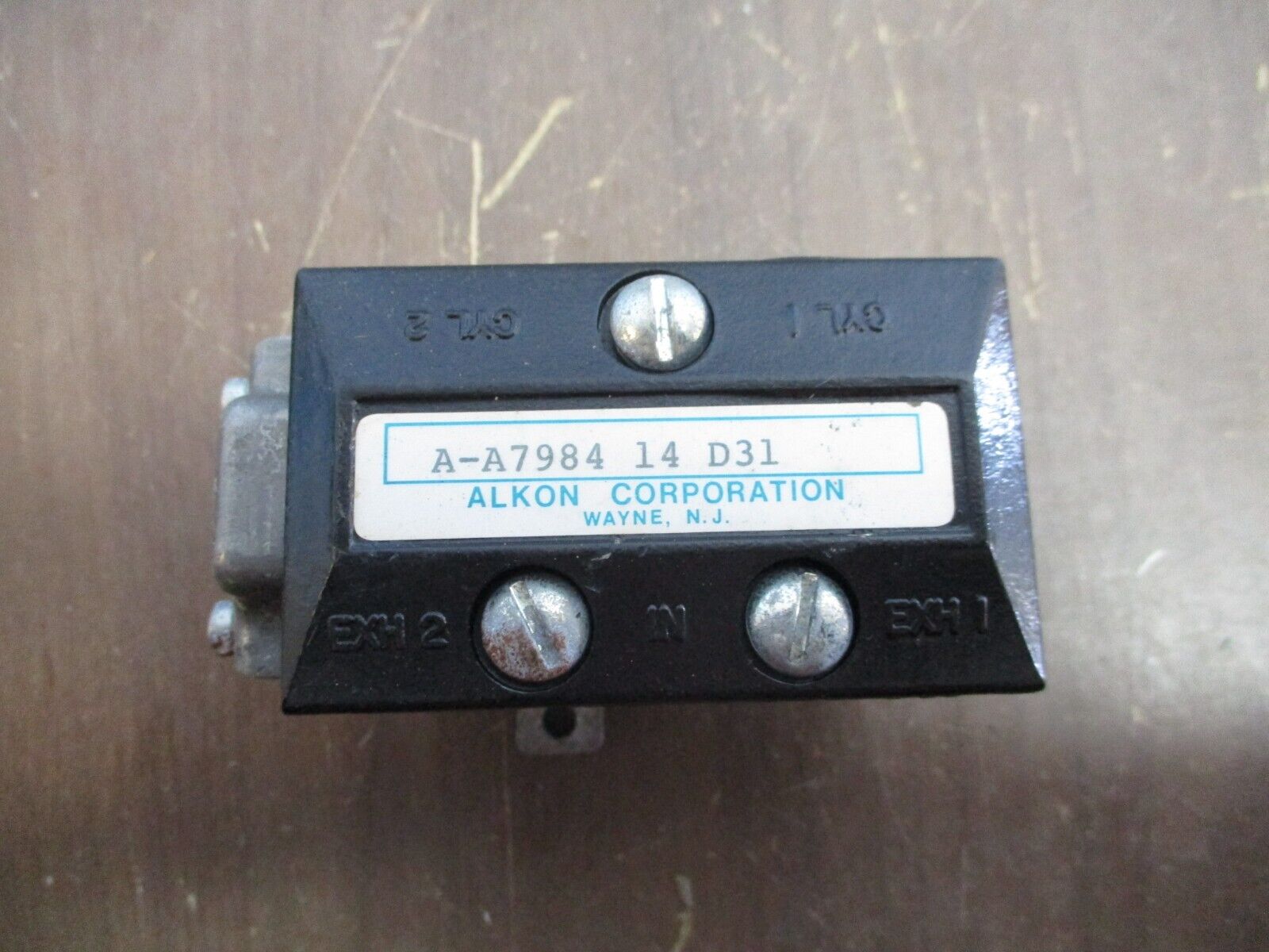 Alkon Pilot Valve A-A7984 14 D31 New Surplus