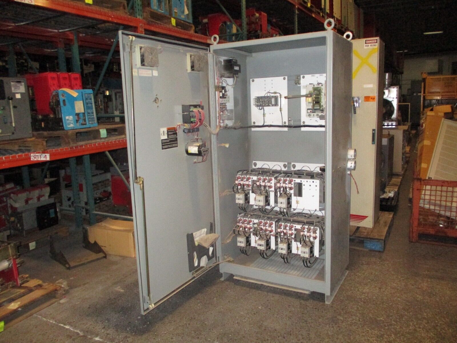 Eaton Autovar Power Capacitor Bank 350TPHSD431MS2 350kVAR 480V 3Ph 60Hz Used