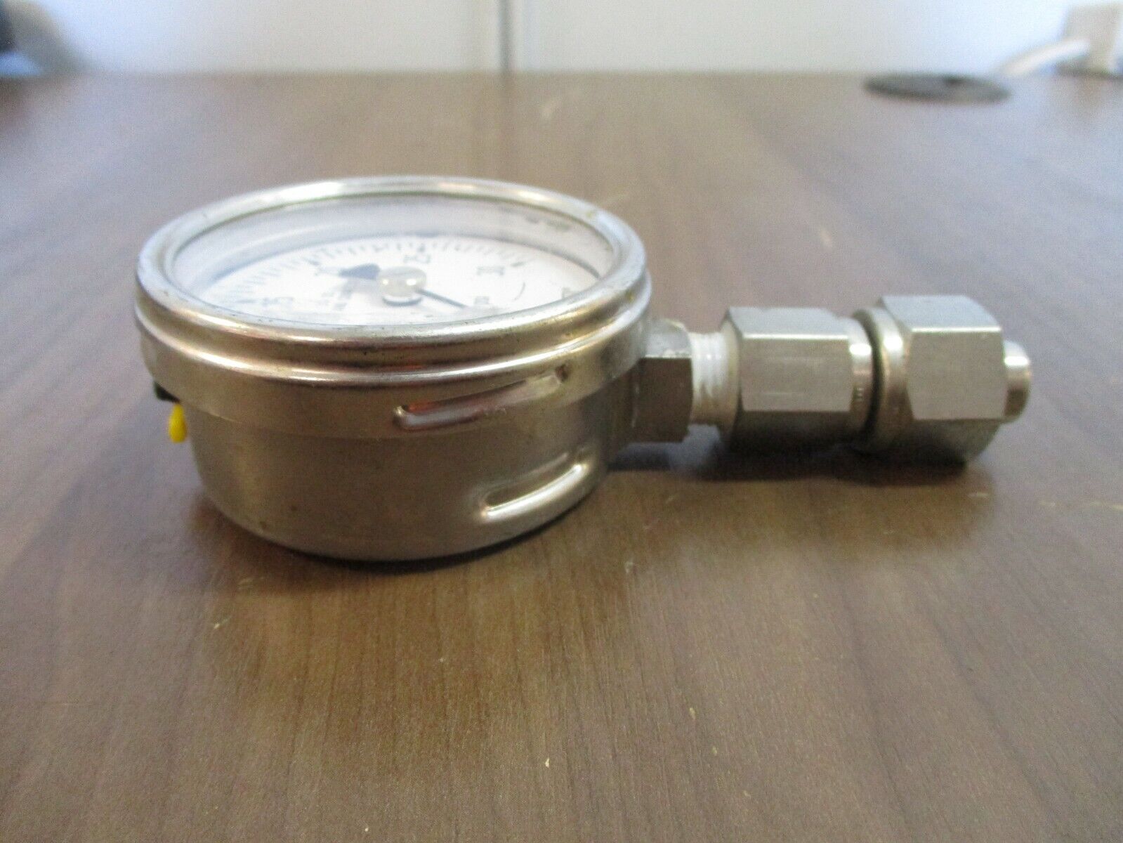 Wika Stainless Steel Pressure Gauge Range: 0-30PSI Used