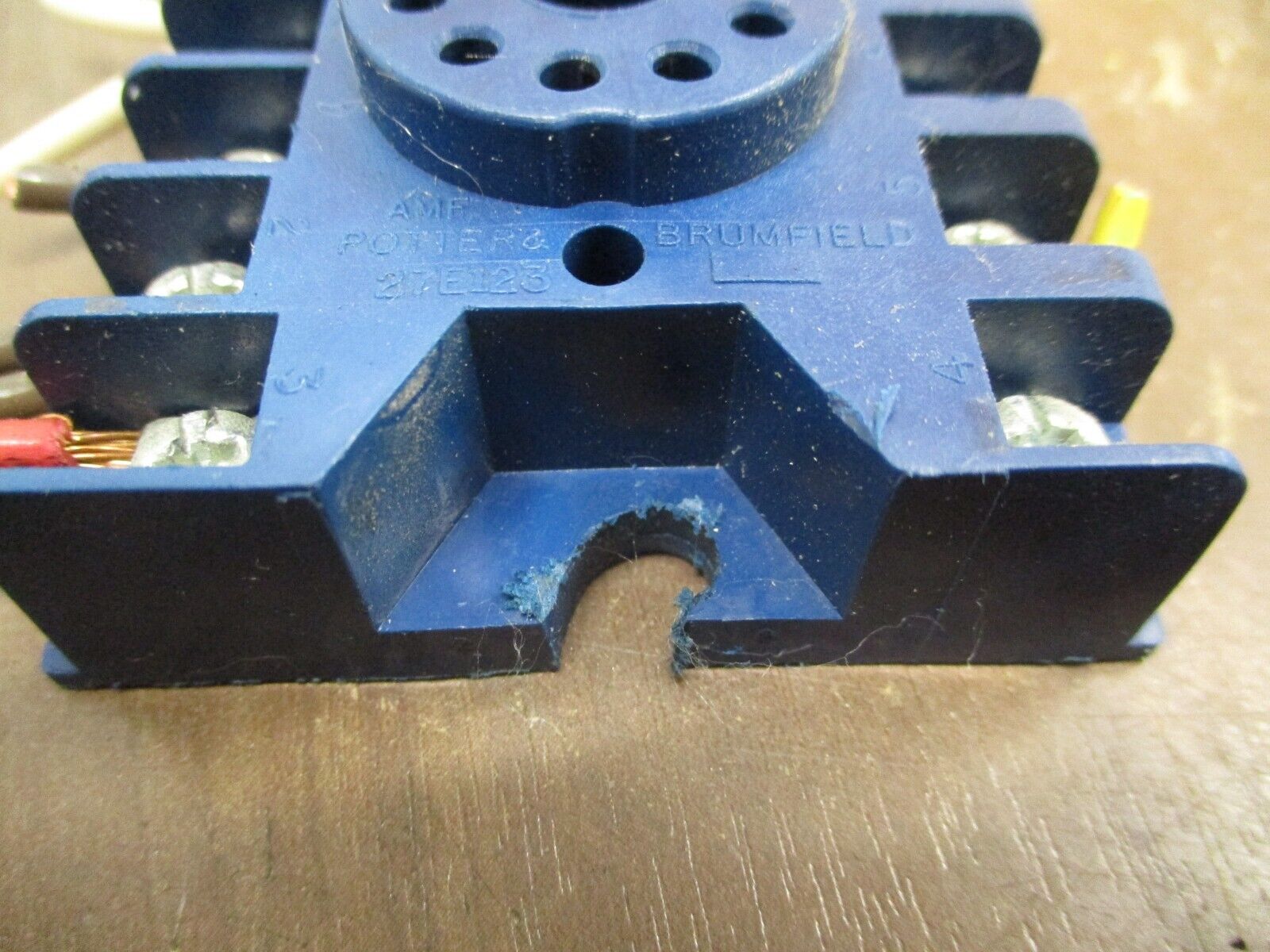 Potter & Brumfield Time Delay Relay CDB-38-70014 Range: 0.1-10sec w/ Base Used