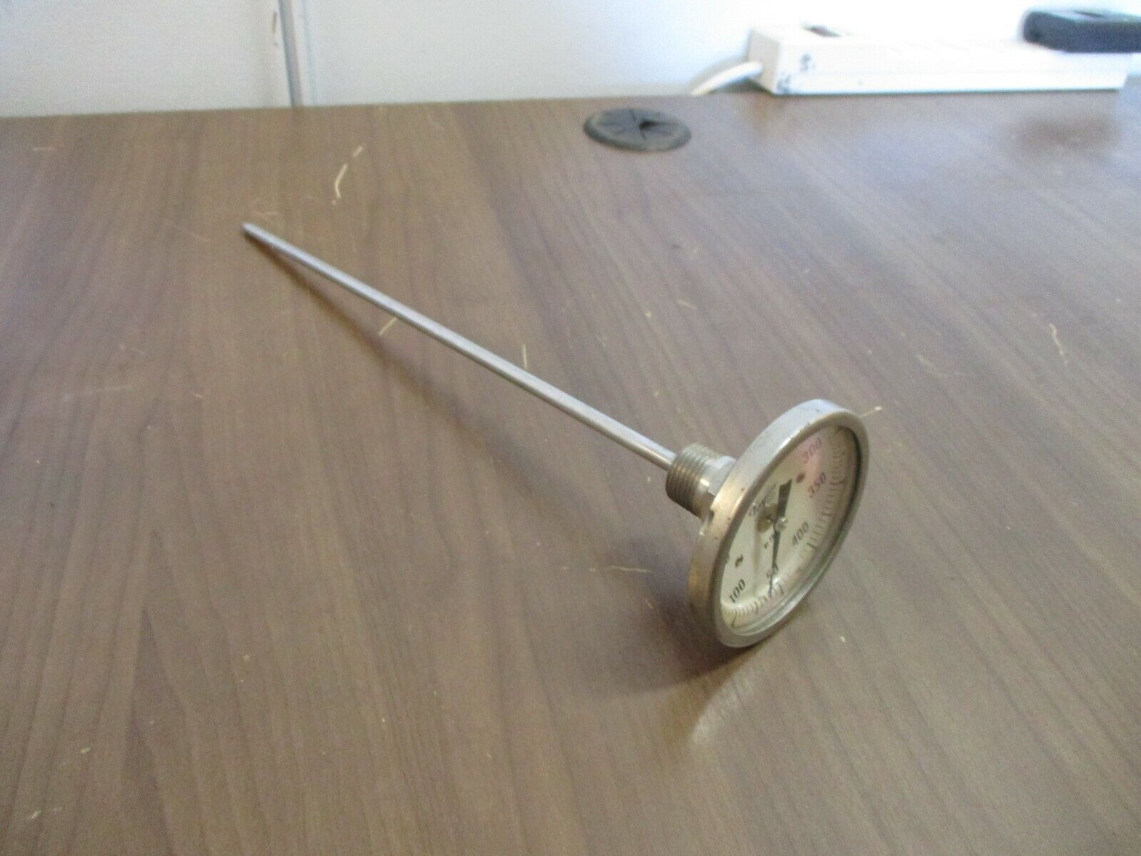 Taylor Bi-Therm Thermometer Range: 50-400°F 10" Stem Used