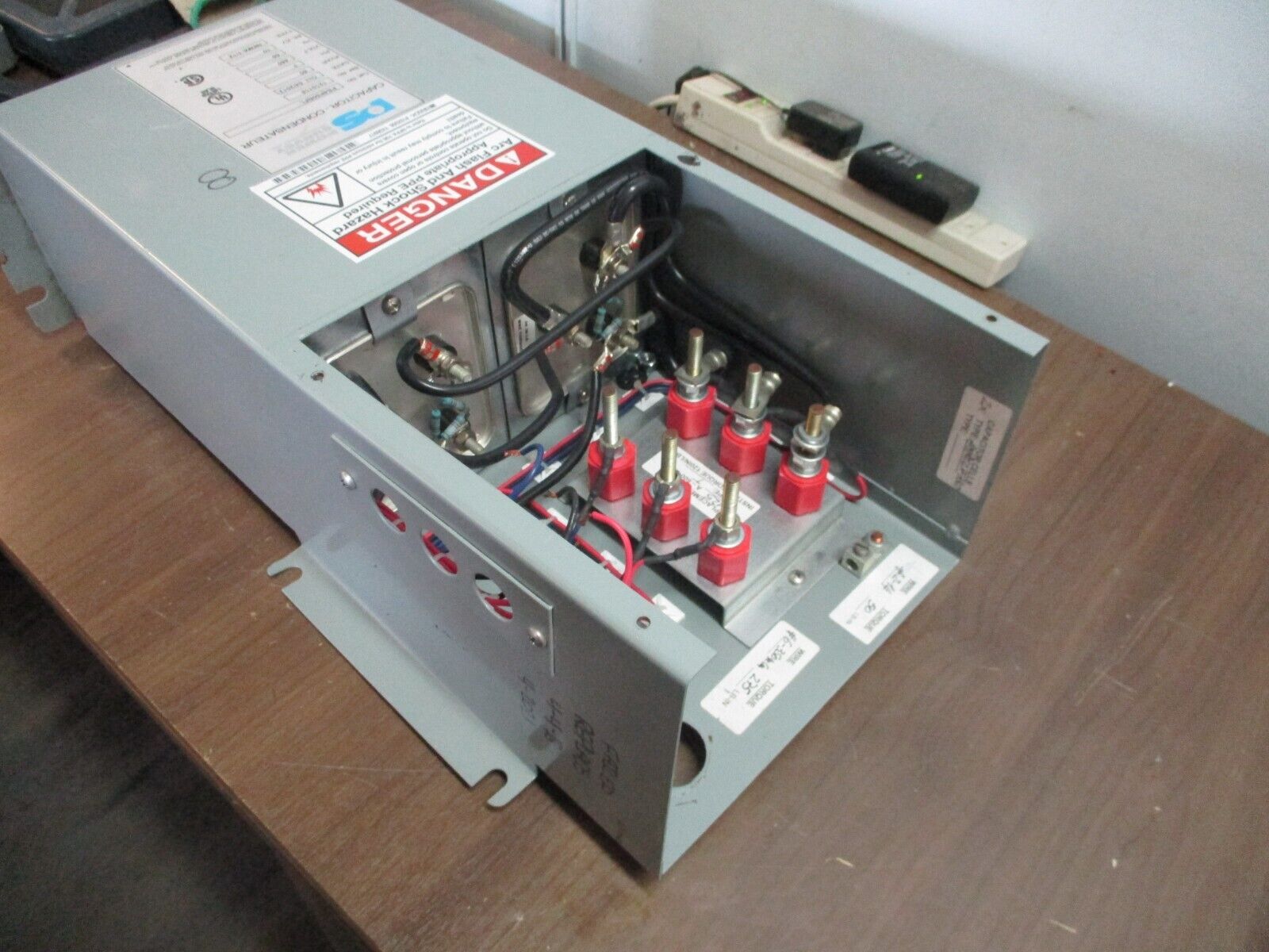 PS Capacitor PS4P50BFL 50KVAR 3Ph 480V 60Hz *No Cover* Used