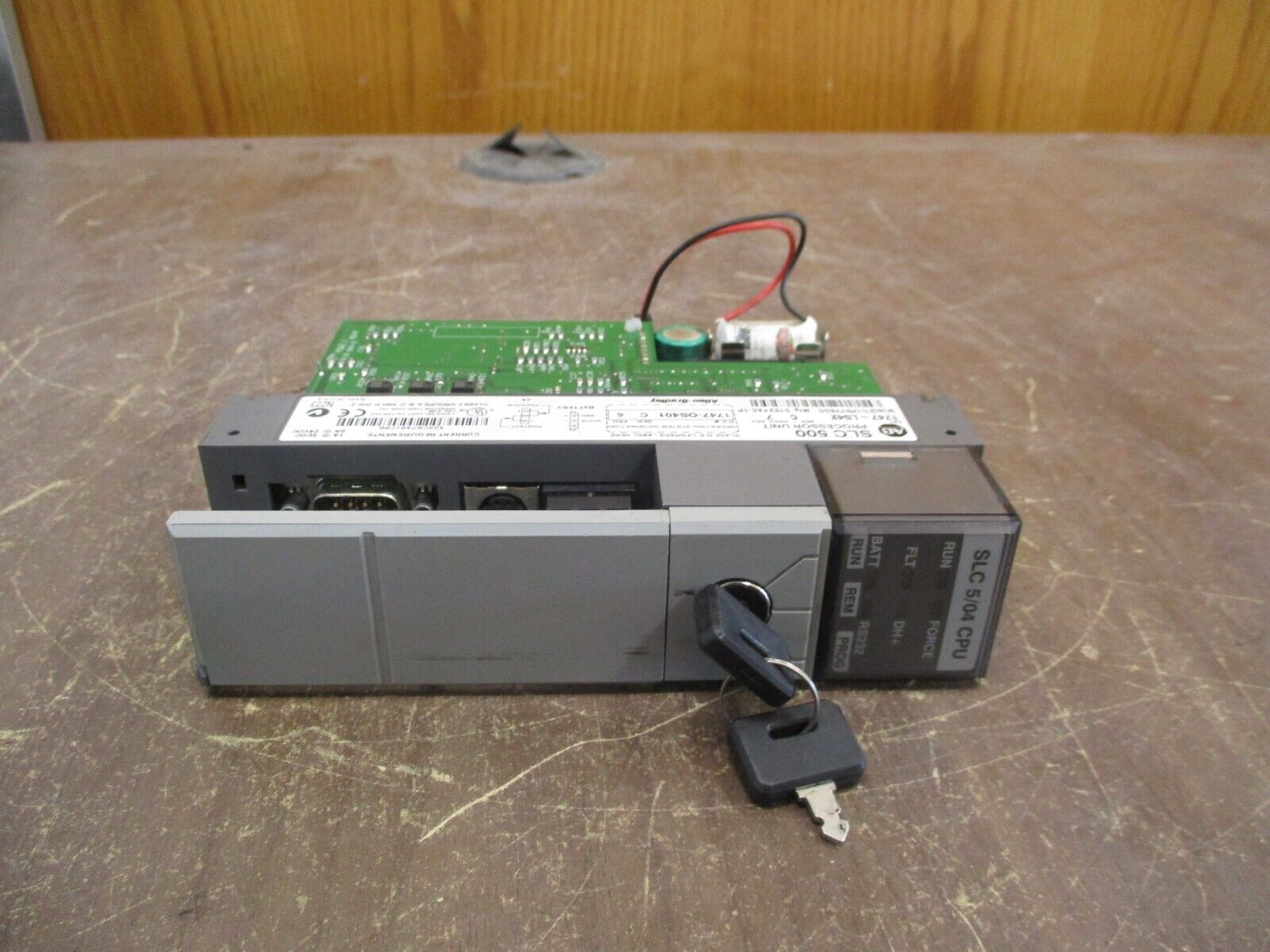 Allen-Bradley SLC 500 Processor Unit 1747-L542 Ser. C Proc. Rev. 7 Used