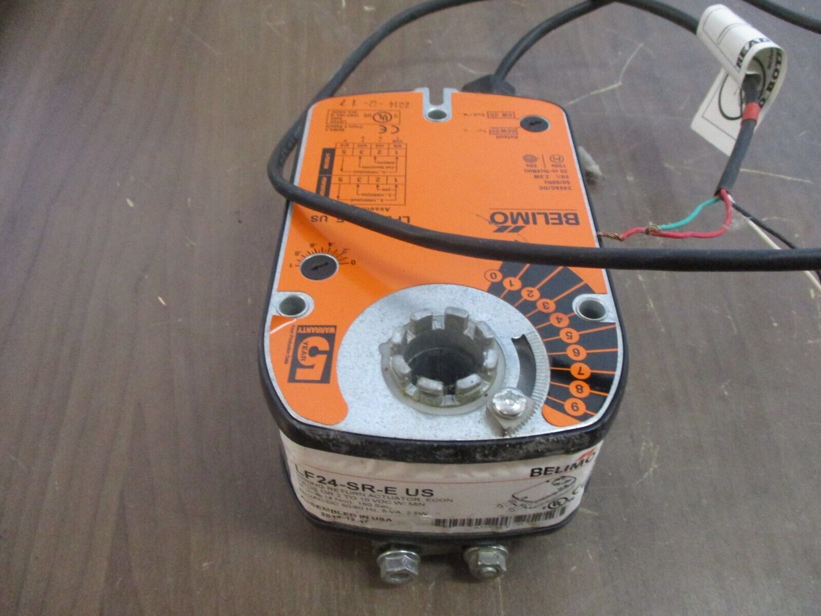 Belimo Damper Actuator LF24-SR-E US 24V AC/DC Used