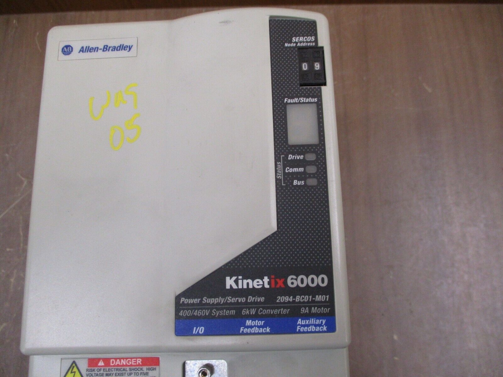 Allen-Bradley Kinetix 6000 Integrated Axis Module 2094-BC01-M01 Ser. A Used