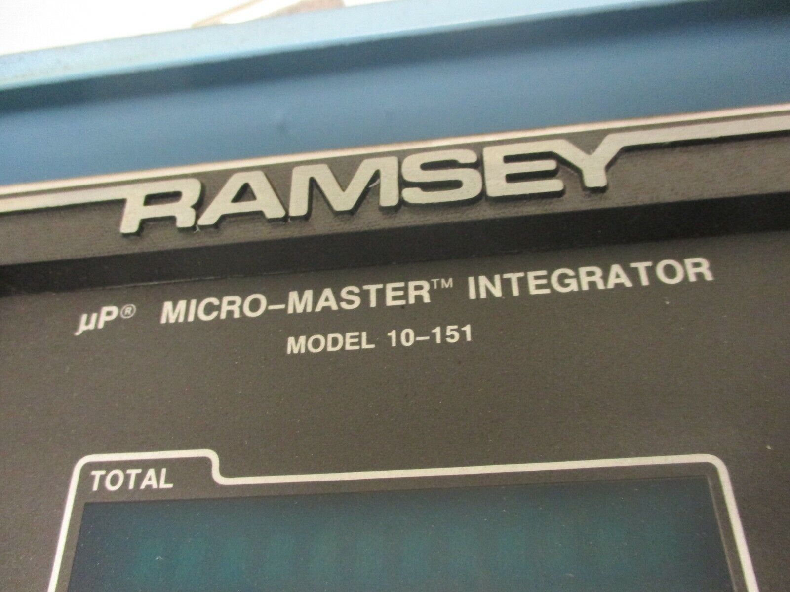 Ramsey Micro-Master Integrator 10-151 Output Range: 4-20MA Used *Missing Clamps*