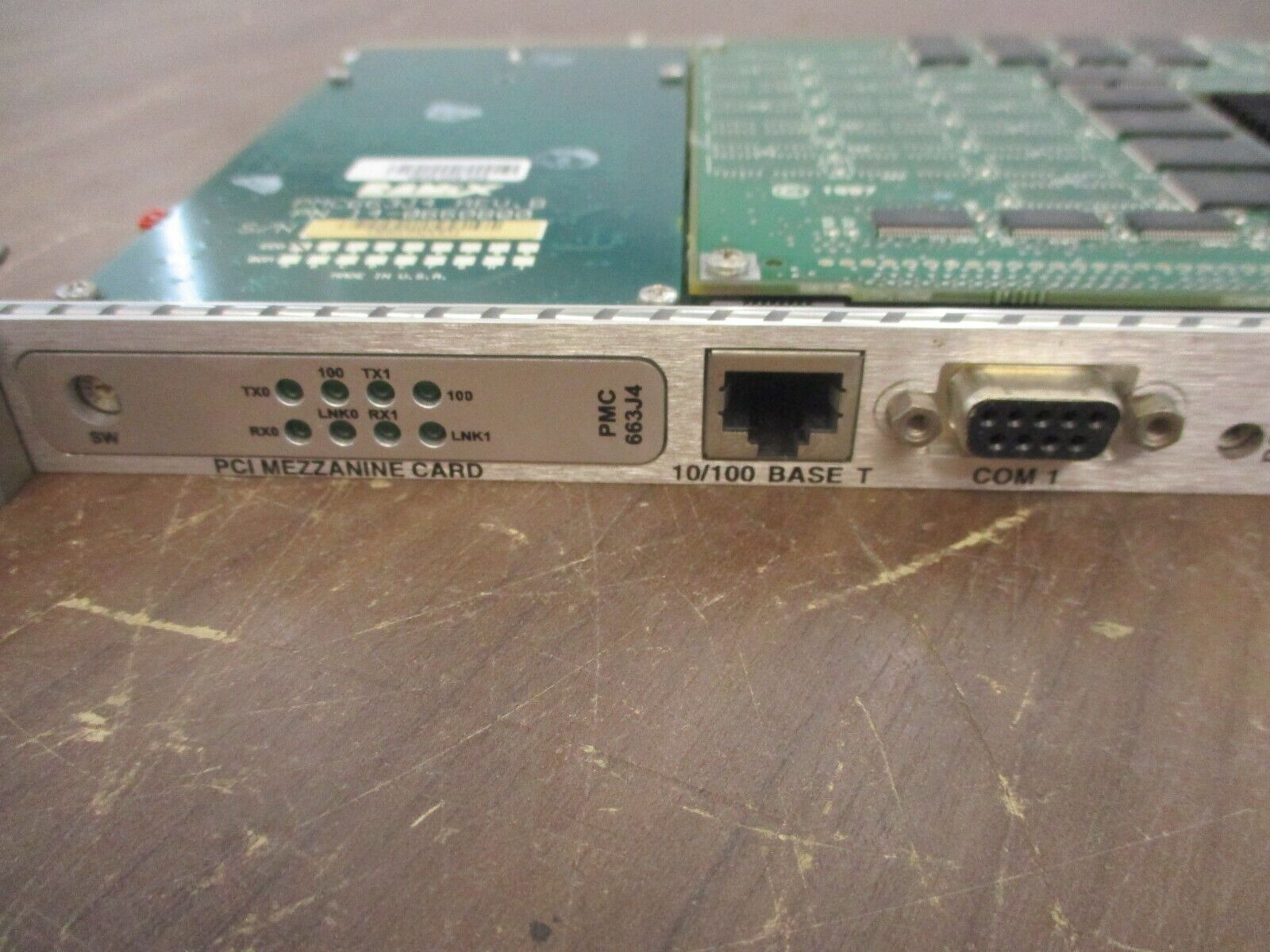 Motorola Compact PCI Board MCP750 Ramix Ethernet Controller: 14-0660B00 Used