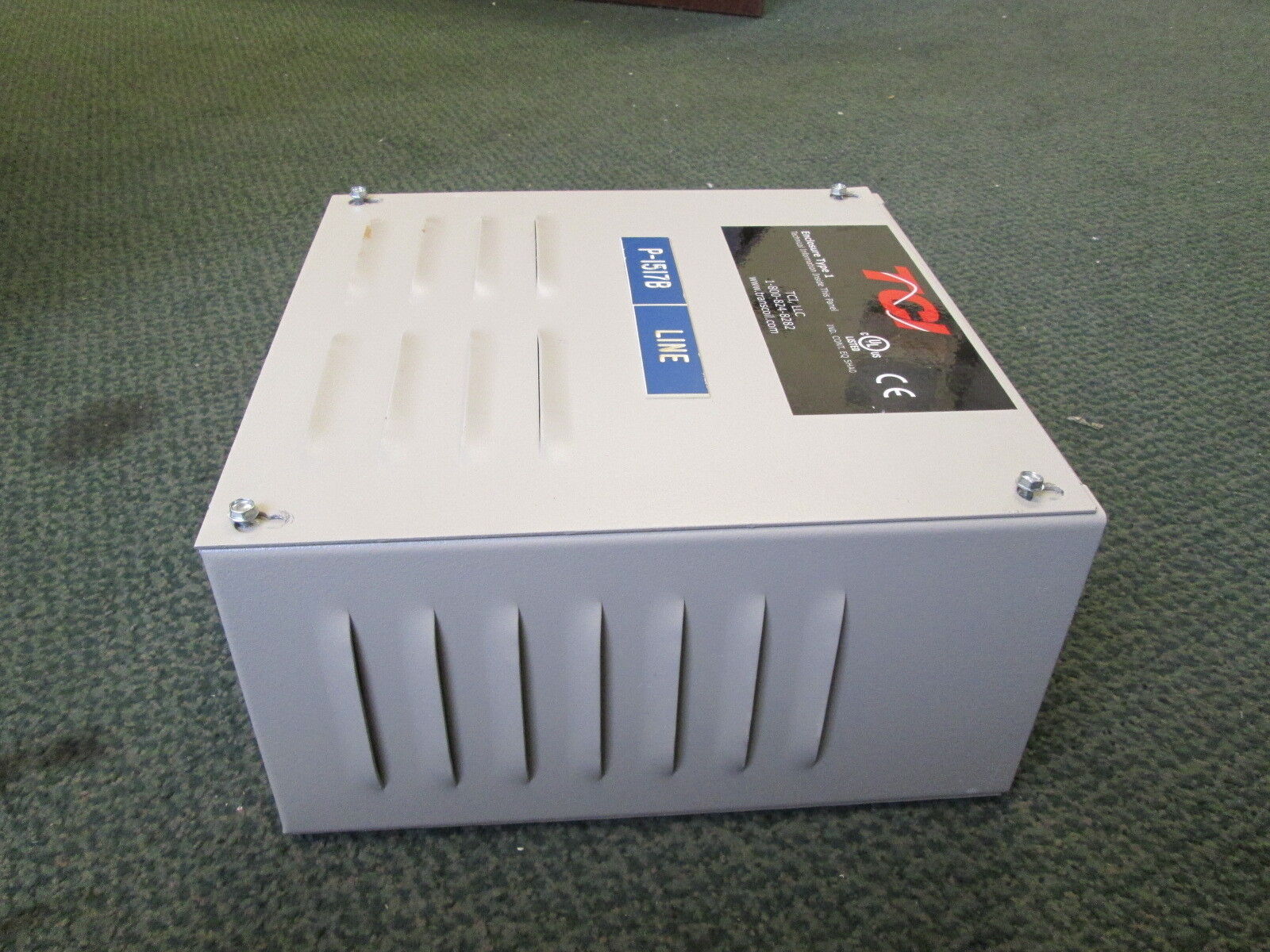 TCI KDRUL Drive Reactor KDRULB2HE01 Motor Amps: 21 3Ph 50/60Hz 600V 27A Used