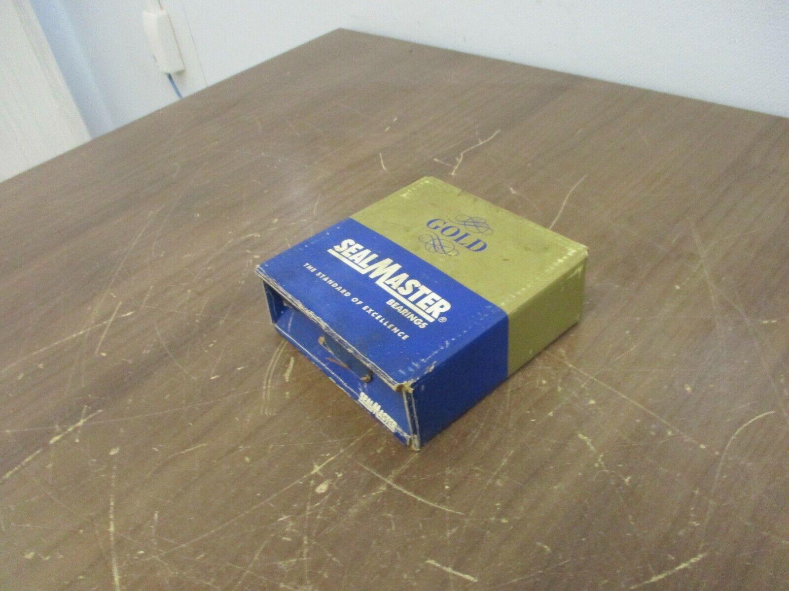 SealMaster Gold Line Flange Bearing SF-18 1 1/8" New Surplus