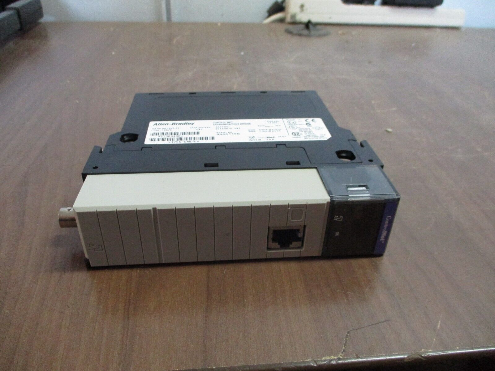 Allen-Bradley ControlLogix Control Net Comm. Bridge Module 1756-CNB/E Rev.E01