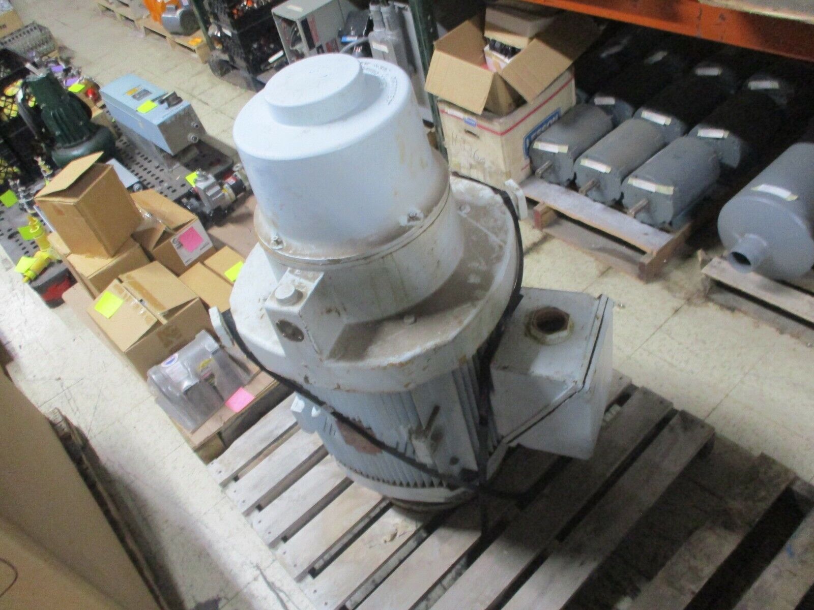 GE Vertical Mount Hollow Shaft NonReversing Motor 5KS404DP6005 100HP