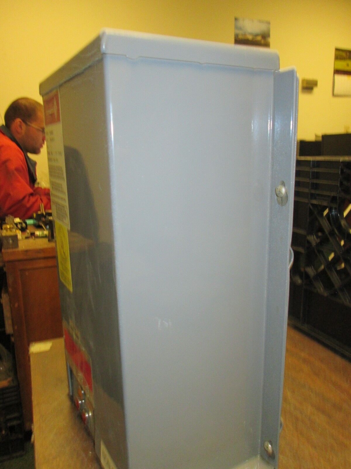 Myron Zucker Calmount Capacitor KIM43007-3 7KVAR 480V 3Ph 60Hz Used