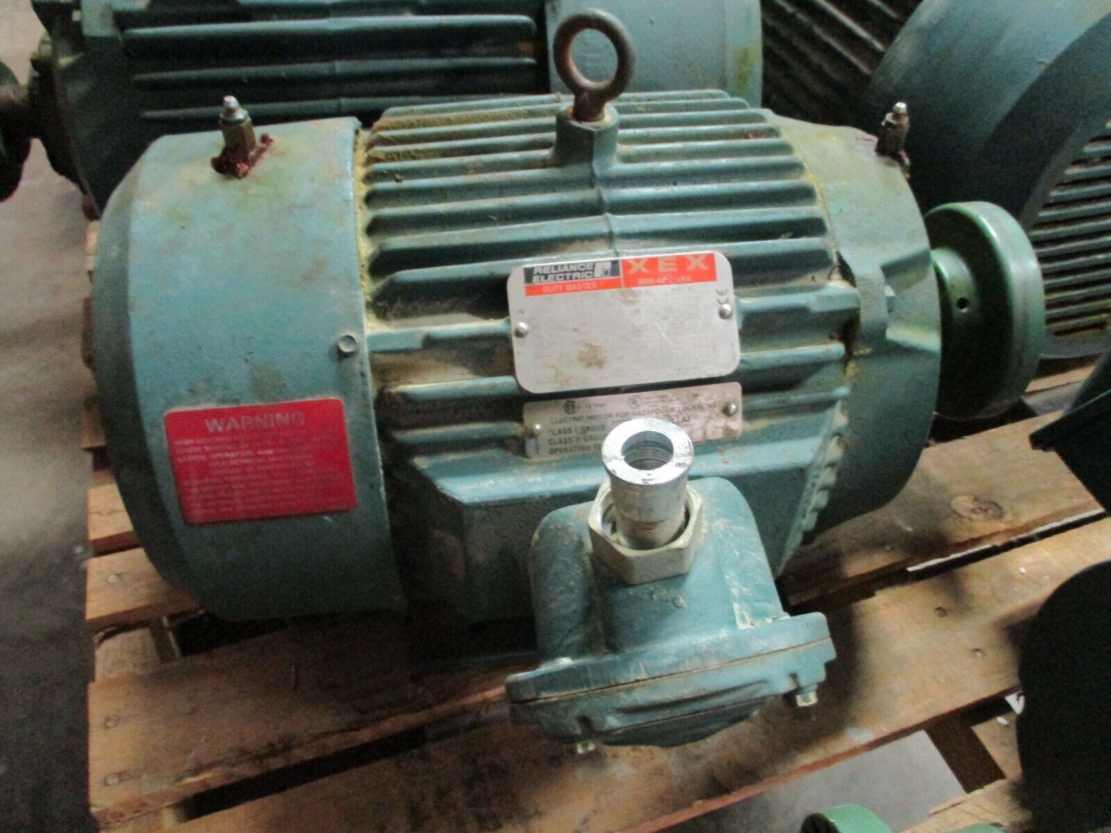 Reliance Duty Master XEX Hazardous Location AC Motor P21G0546G 10HP 1800RPM Used