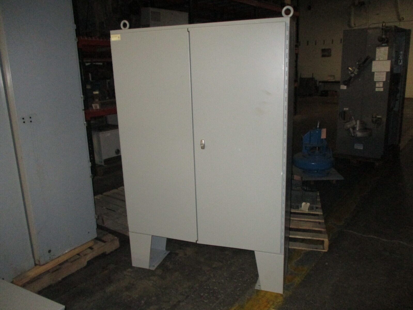 Hoffman Type 12 Enclosure A-604808LP Size: 60" x 48" x 8" *Broken Handle* Used