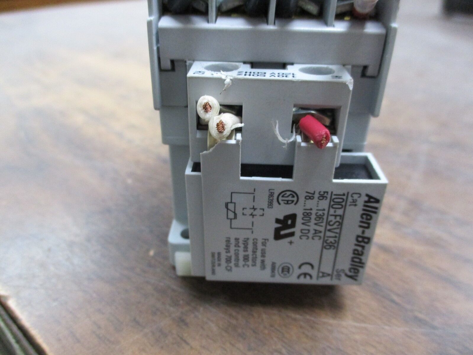 Allen-Bradley Starter 190E-AND2-DB25D-V Ser. B 120V Coil 25A 600V Trip:1.6-2.5A