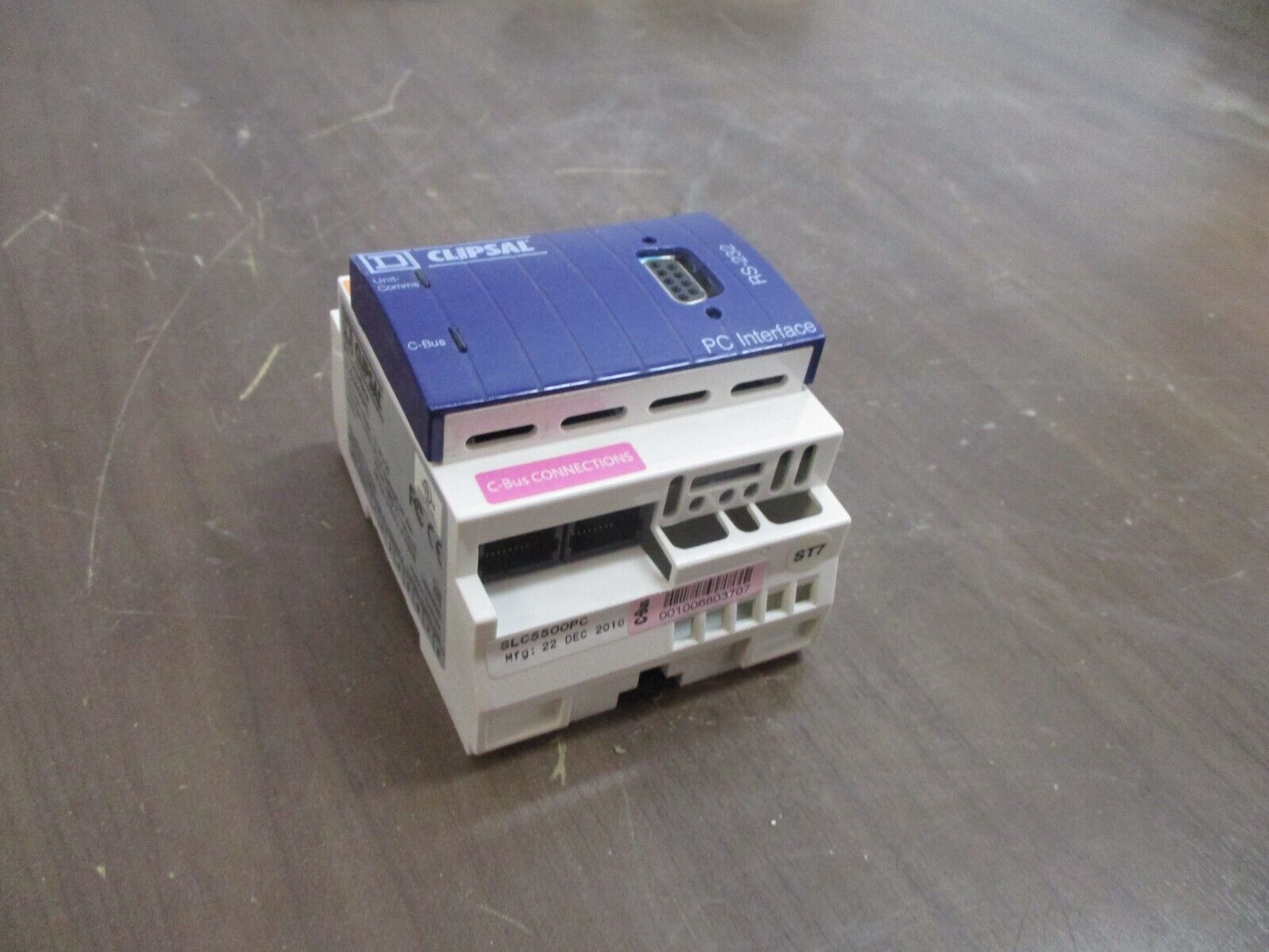 Square D Clipsal PC Interface Module SLC5500PC 15-36VDC 32mA Per Side Used