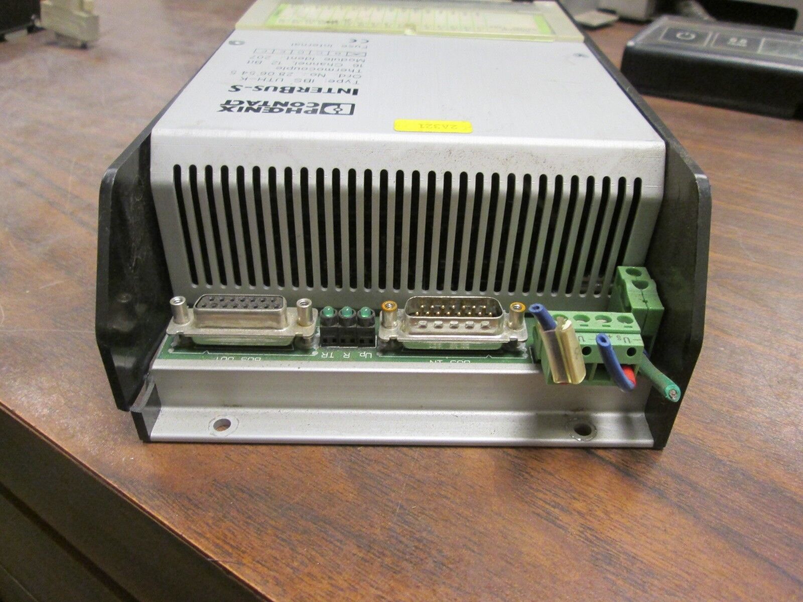 Phoenix Contact InterBus-S Thermocouple Bus IBS UTH-K 16-Channel 12-Bit Used