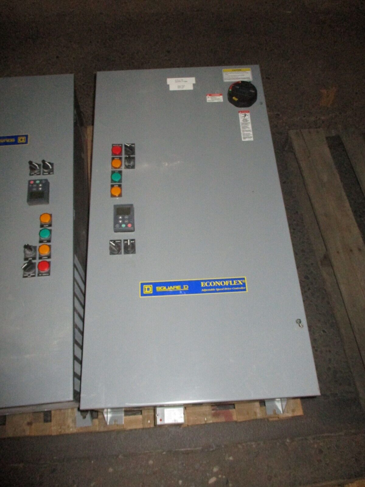 Square D EconoFlex Altivar AC Drive w/ Bypass 8839 58EJG4VY Ser. A 15HP 3Ph Used
