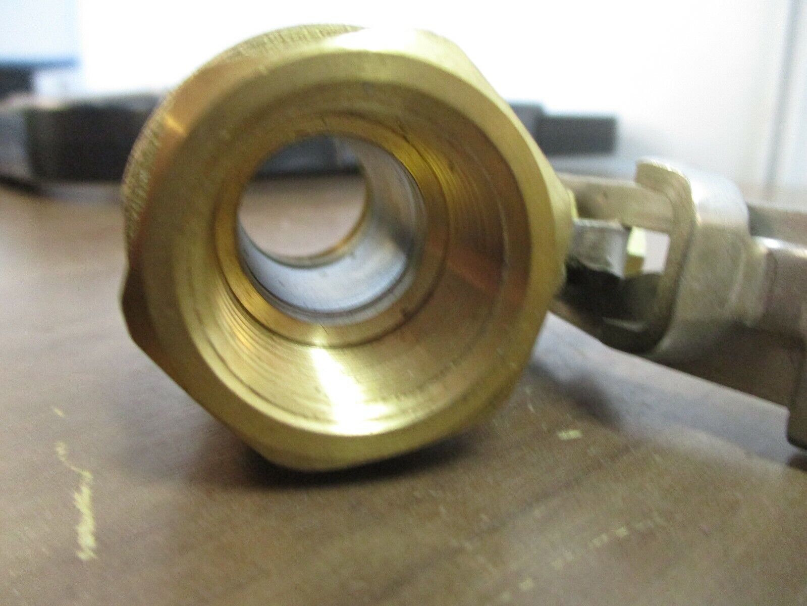 Milwaukee Bronze Ball Valve BA100 LDA 34 3/4" 600 WOG Used