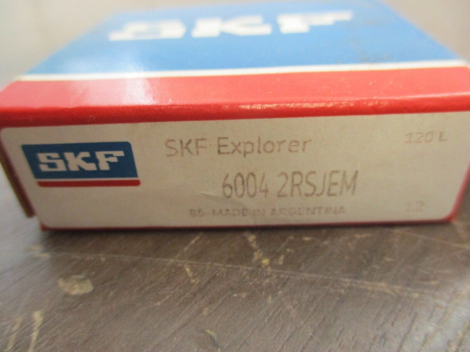 SKF Explorer Ball Bearing 6004 2RSJEM New Surplus **Lot of 2**