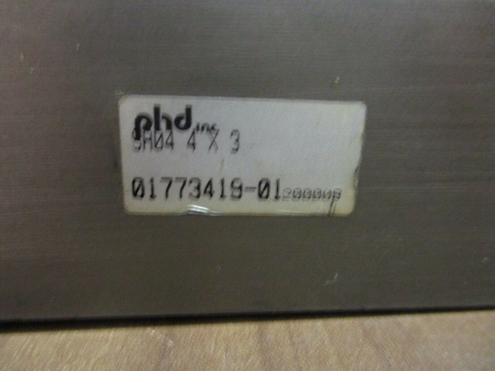 PHD Pneumatic Slide Actuator SA04 4X3 Used