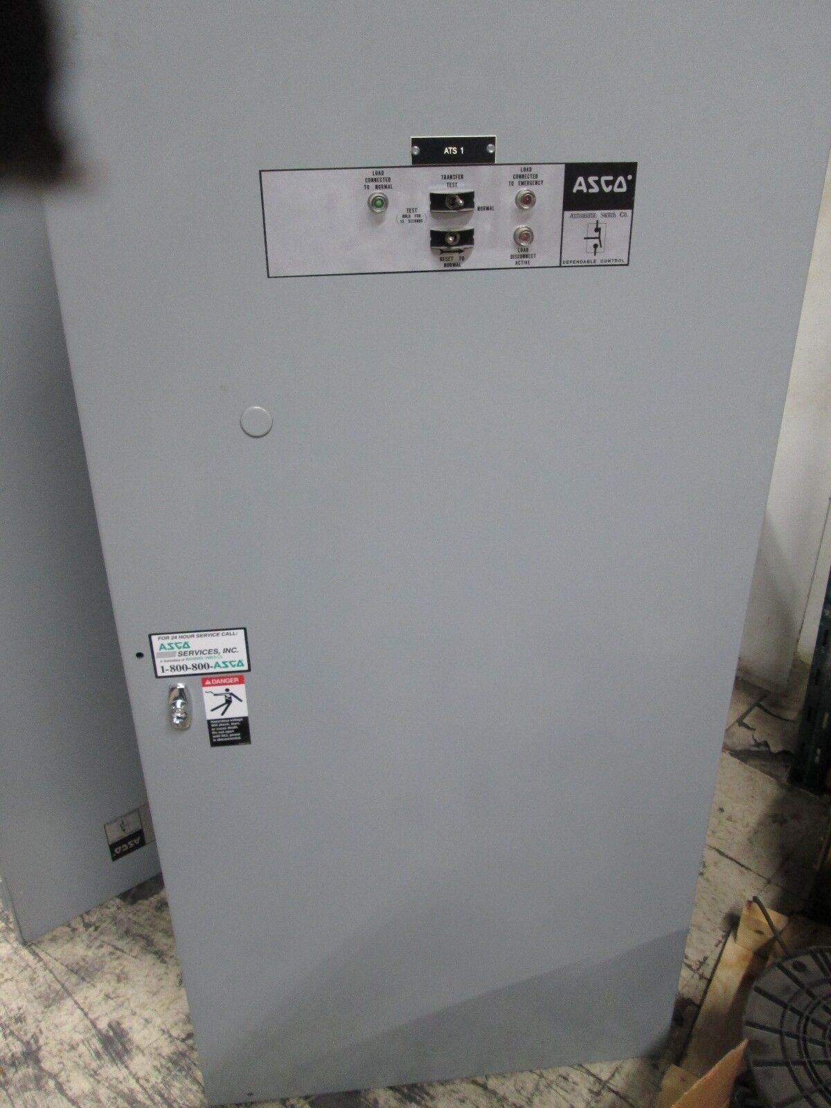 ASCO Automatic Transfer Switch F447460097XC 600A 480Y/277V 60Hz Used