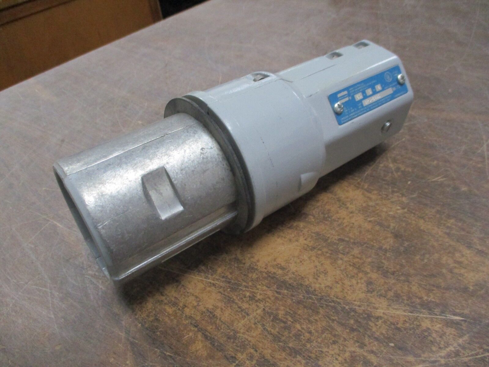 Crouse-Hinds Arktite Plug APJ 6485 M72 60A 600V 3W 4P *Missing Bushing* Used