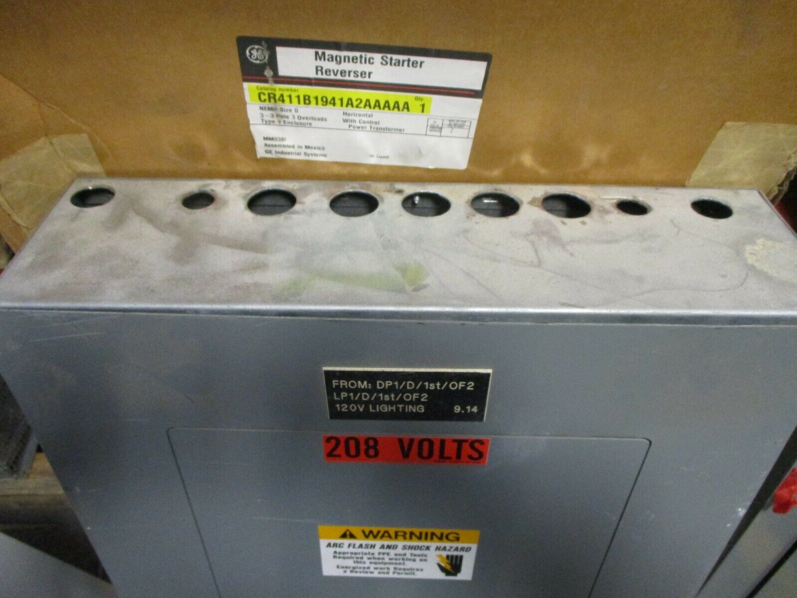 Square D Powerlink G3 Main Lug Breaker Panel NF454L2C 250A Max 208Y/120V 3Ph 4W